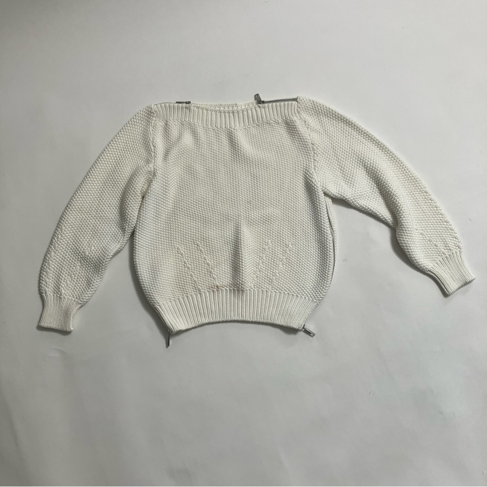 SPORTMAX thick sweater with zippers